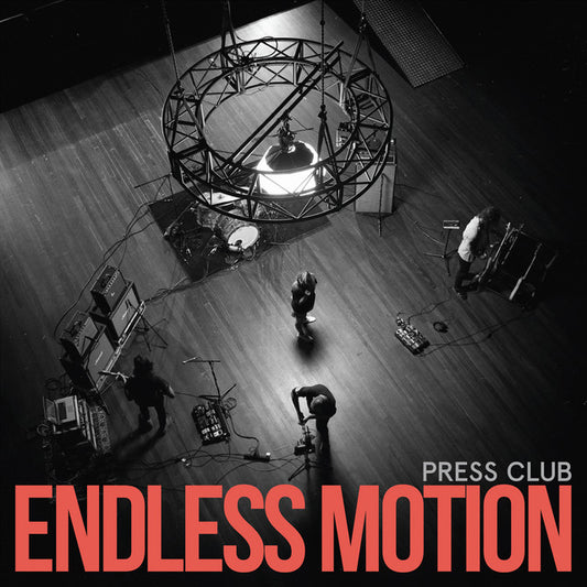 PRESS CLUB - ENDLESS MOTION (CLEAR RED) (VINYL) Red Letter Records | Vinyl Records For Sale
